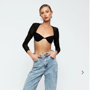 Lioness mesh bra top